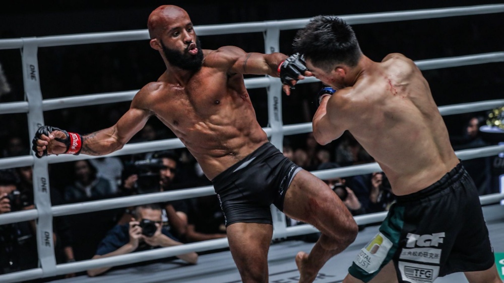 MMA action